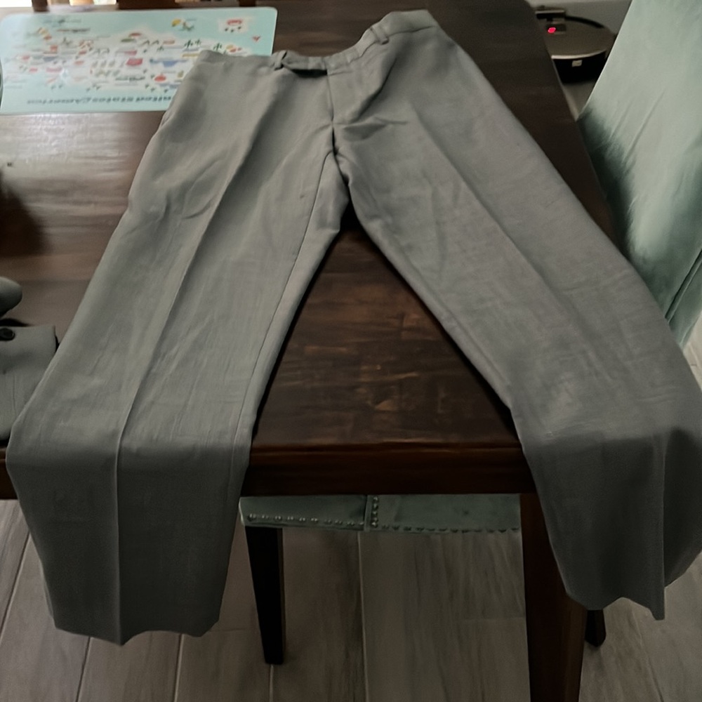 NWOT Preppy Tommy Hilfiger/Neiman Marcus Gray Wool Suit - Picture 5 of 16